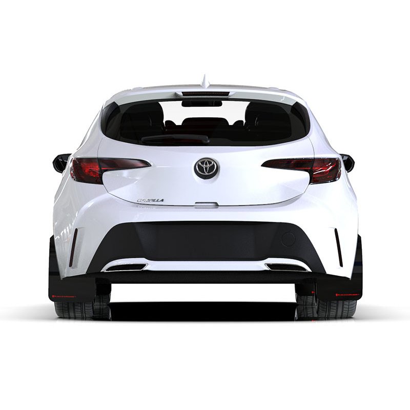 RallyArmor | Mud Flaps Red Logo - Corolla Hatchback 2019-2025