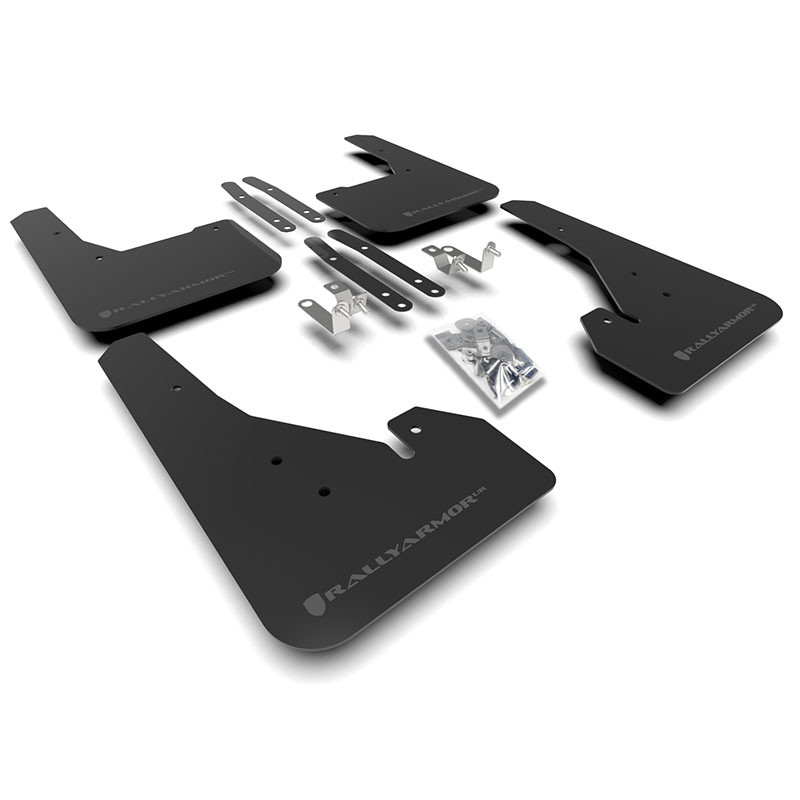 RallyArmor | Mud Flaps Grey Logo - Corolla Hatchback 2019-2025