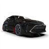 RallyArmor | Red Mud Flaps Black Logo - Corolla Hatchback 2019-2025