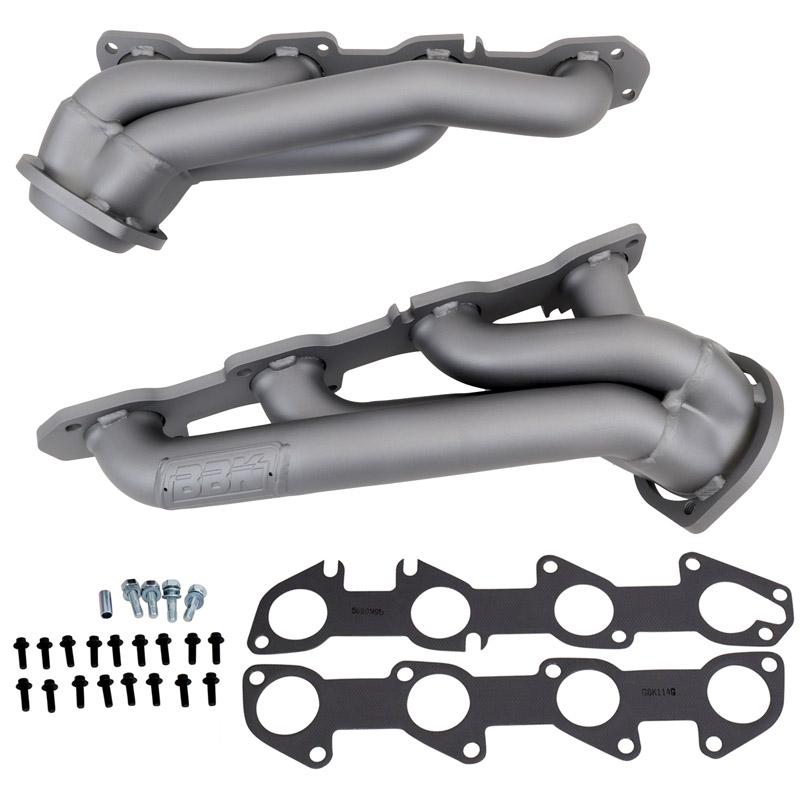 BBK Performance | Headers - Shorty Tube Titanium 1-3/4in - 300 / Challenger / Charger 5.7L 2009-2024