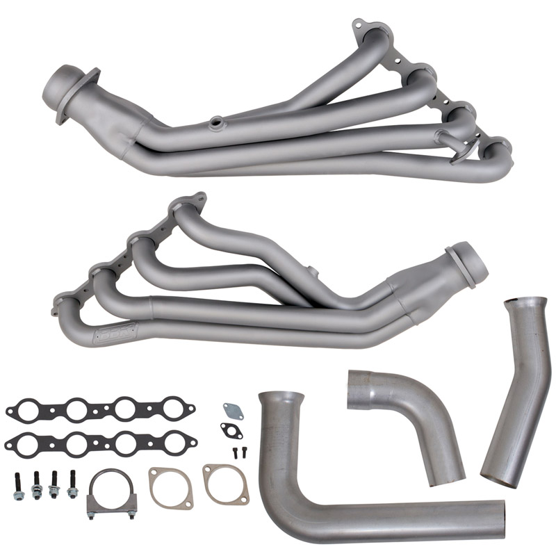 BBK Performance | Headers - Long Tube Titanium 1-3/4in - Sierra 1500 4.8L / 5.3L / 6.0L 2000-2002