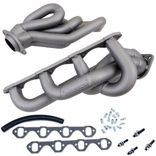 BBK Performance | Headers - Shorty Tube Titanium 1-5/8in - Mustang 4.9L 1979-1993