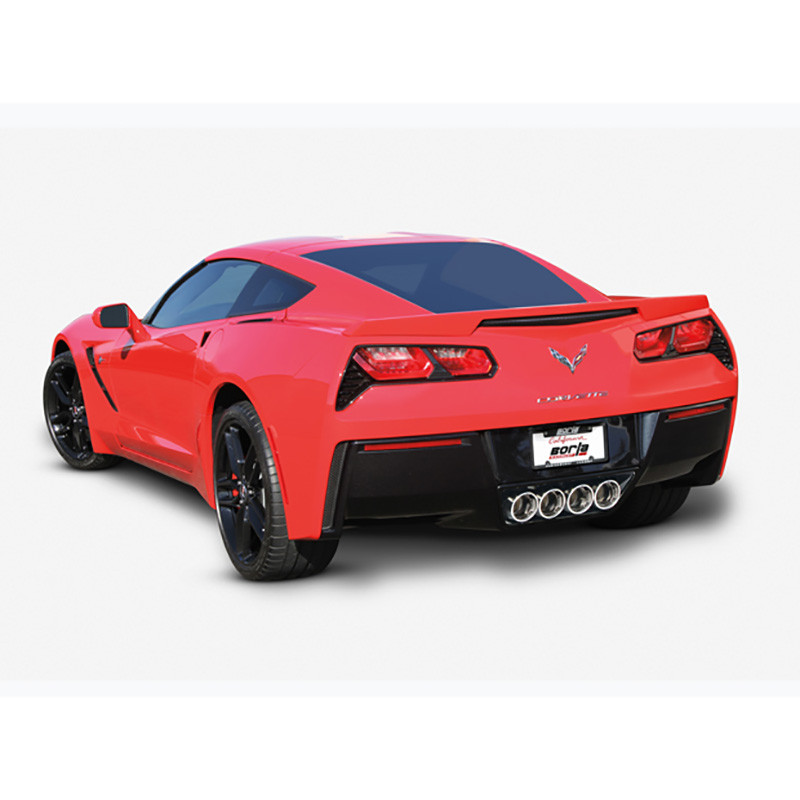 Borla | Axle-Back Exhaust S-Type No Dual Mode Exhaust - Corvette 6.2L 2014-2018