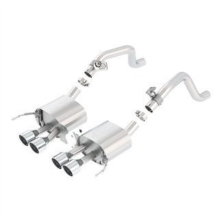 Borla | Axle-Back Exhaust ATAK sans AFM sans NPP - Corvette 6.2L 2014-2019