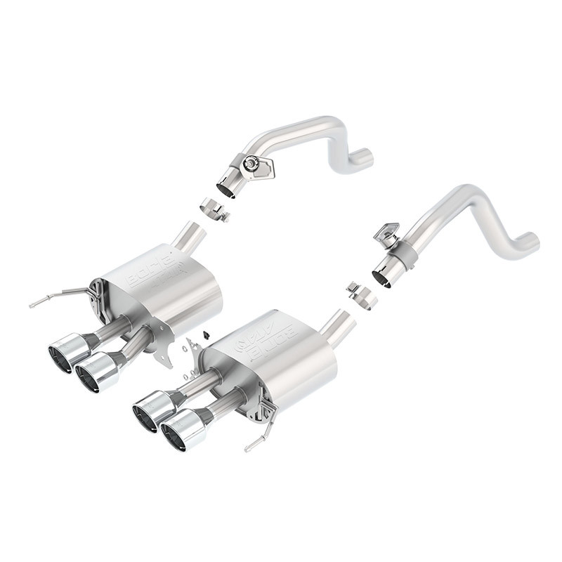 Borla | Axle-Back Exhaust ATAK sans AFM sans NPP - Corvette 6.2L 2014-2019