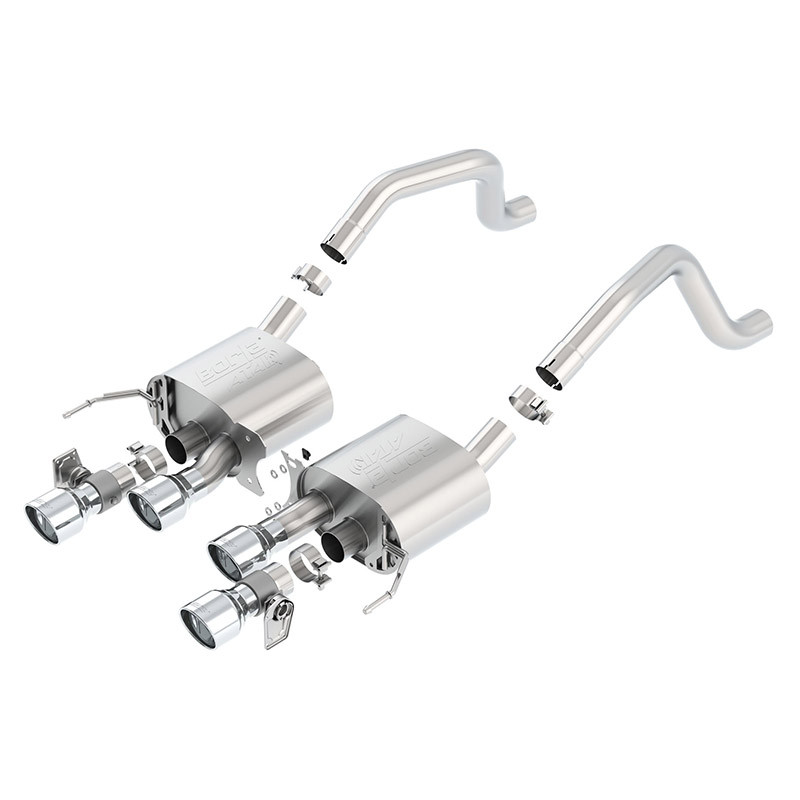 Borla | Axle-Back Exhaust ATAK - Corvette Grand Sport / Z06 6.2L 2015-2018