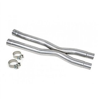 ROUSH | Resonator Delete X-Pipe - Mustang GT 5L Coyote 15-22