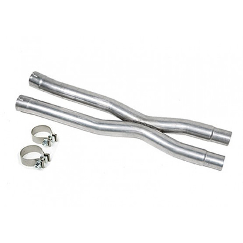 ROUSH | Resonator Delete X-Pipe - Mustang GT 5L Coyote 15-22