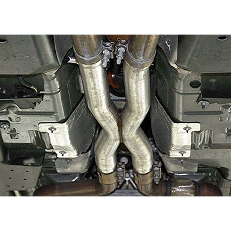ROUSH | Resonator Delete X-Pipe - Mustang GT 5L Coyote 15-22