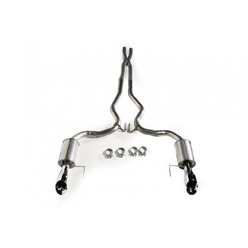 ROUSH | Cat-back Exhaust - Mustang 5L 15-17