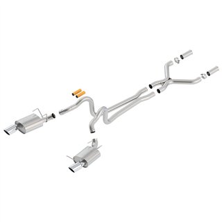 Borla | Cat-Back Exhaust ATAK - Mustang 5.0L 2013-2014