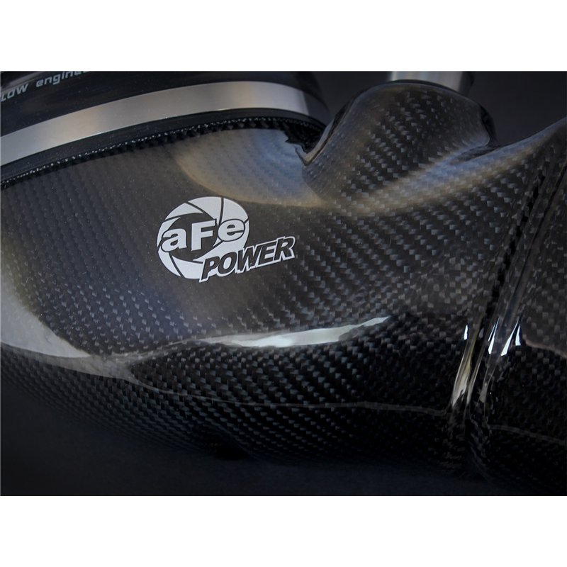 aFe Power | Black Series Stage-2 Carbon Fiber Cold Air Intake System w/Pro DRY S Media - M3 4.0L 2008-2013