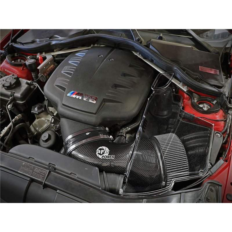 aFe Power | Black Series Stage-2 Carbon Fiber Cold Air Intake System w/Pro DRY S Media - M3 4.0L 2008-2013