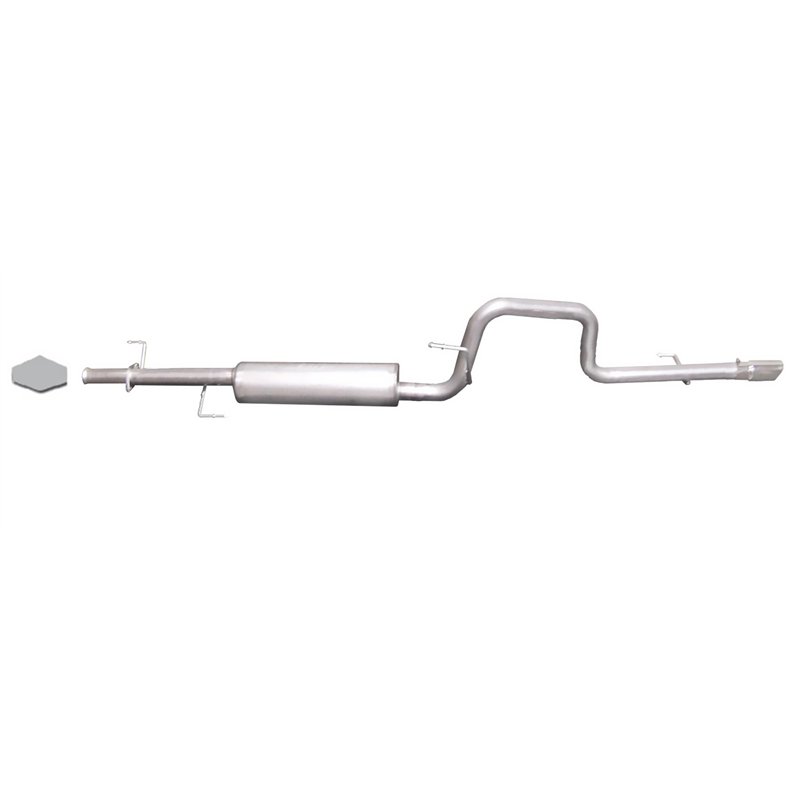 Gibson | Cat-Back Single Exhaust System, Aluminized - GX470 / 4Runner 4.7L / 4.0L 2003-2009