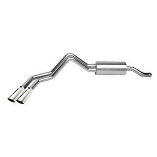 Gibson | Cat-Back Dual Sport Exhaust System, Stainless - Silverado / Sierra 1500 2010-2013