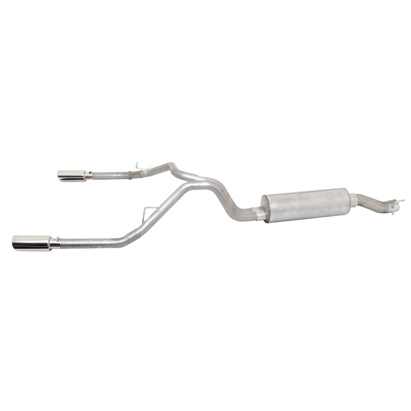 Gibson | Cat-Back Dual Split Exhaust System, Stainless - Ram 2500 / 3500 2014-2025
