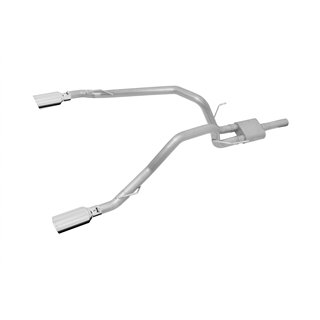 Gibson | Cat-Back Dual Split Exhaust System, Stainless - Ram 1500 3.0L 2014-2016