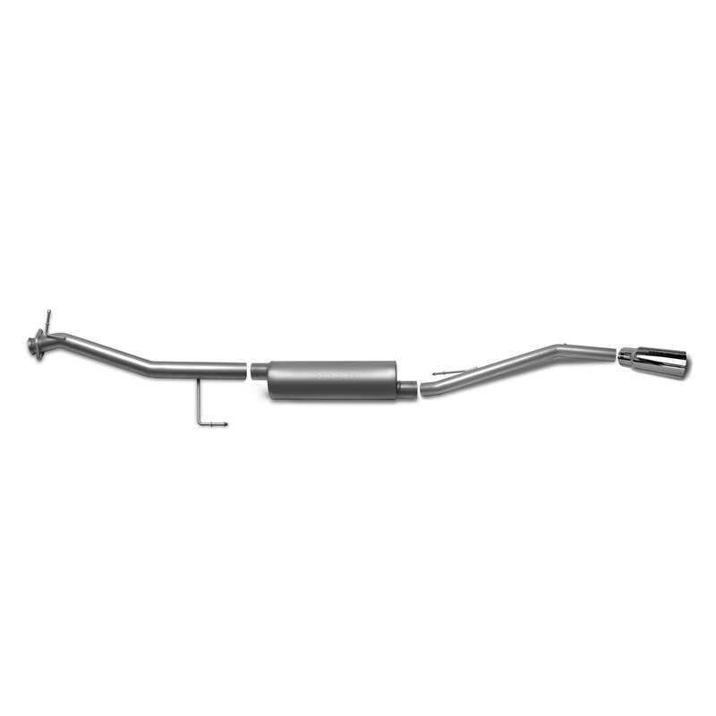 Gibson | Cat-Back Single Exhaust System, Aluminized - Element / EX / LX 2.4L 2006-2011