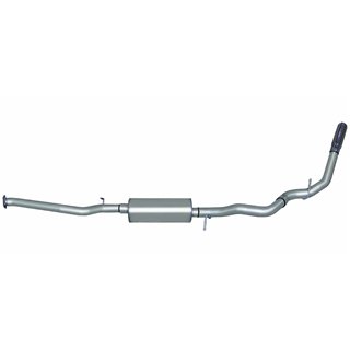 Gibson | Cat-Back Single Exhaust System, Aluminized - Silverado / Sierra 1500 / Classic 2002-2007