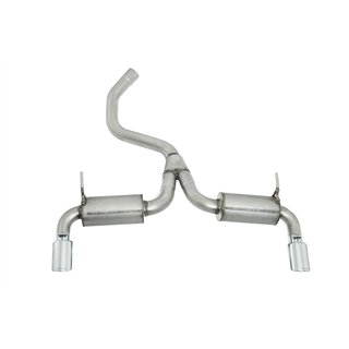 Gibson | Cat-Back Dual Split Exhaust System, Stainless - Cherokee Trailhawk / Trailhawk Elite 2.0T / 3.2L 2019-2021