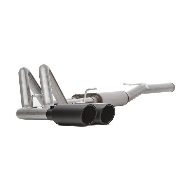 Gibson | Black Elite Cat-Back Dual Sport Exhaust System, Stainless - F-150 2015-2023