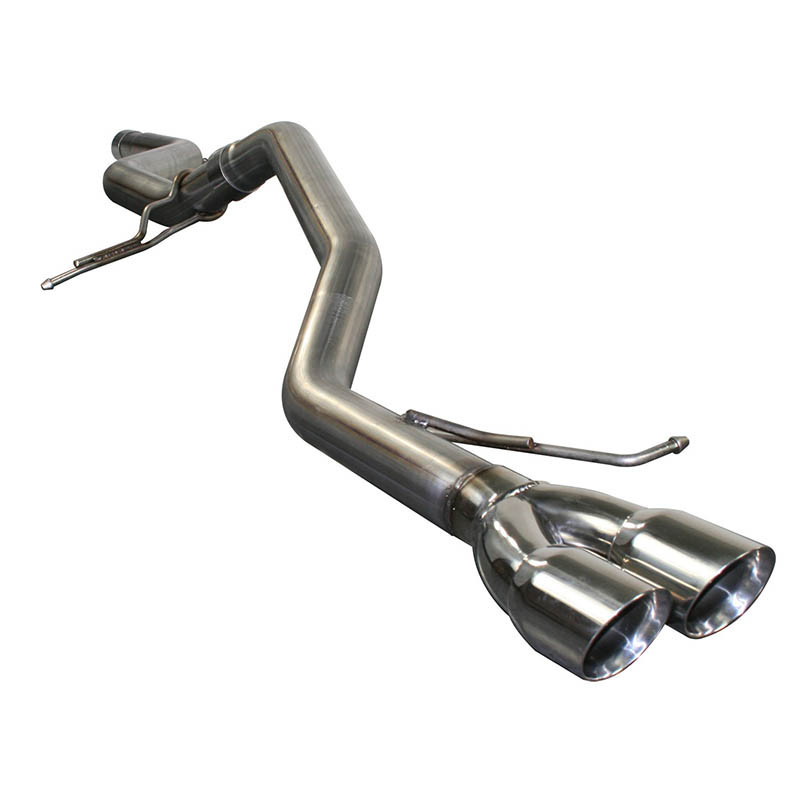 aFe Power | Large Bore-HD 2-1/2in 409 Stainless Steel Cat-Back Exhaust System - Jetta 2.0L 2011-2014
