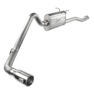 aFe Power | ATLAS 2-1/2 IN Aluminized Steel Cat-Back Exhaust System w/Muffler/Polish Tip - Ranger 2000-2011