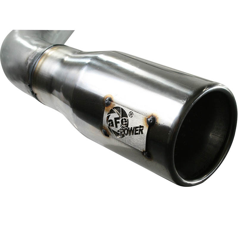 aFe Power | ATLAS 2-1/2 IN Aluminized Steel Cat-Back Exhaust System w/Muffler/Polish Tip - Ranger 2000-2011