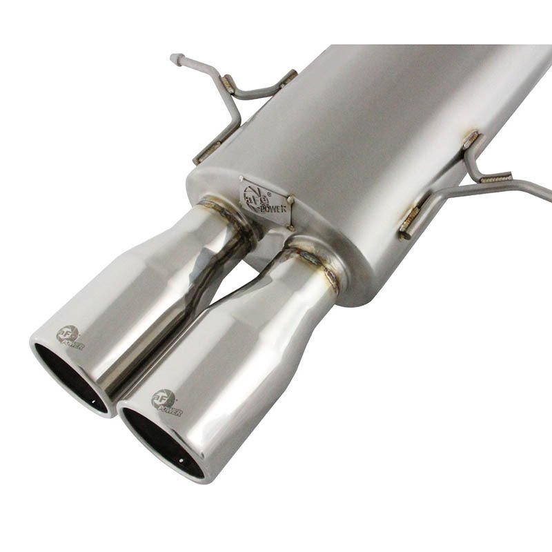 aFe Power | MACH Force-Xp 2-1/2 IN 304 Stainless Steel Cat-Back Exhaust System - Cooper S / Coupe S 1.6T 2007-2015