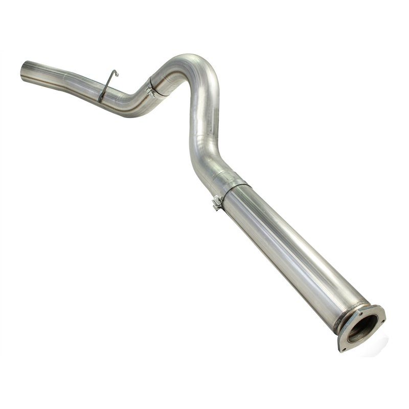 aFe Power | Large Bore-HD 5 IN 409 Stainless Steel DPF-Back Exhaust System - F-250 / F-350 6.7L 2011-2014
