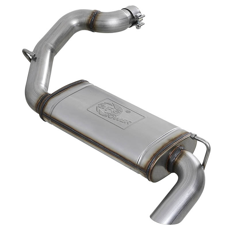 aFe Power | MACH Force-Xp 3 IN 409 Stainless Steel Axle-Back Hi-Tuck Exhaust System - Wrangler (JL) 2.0T / 3.6L 2018-2025