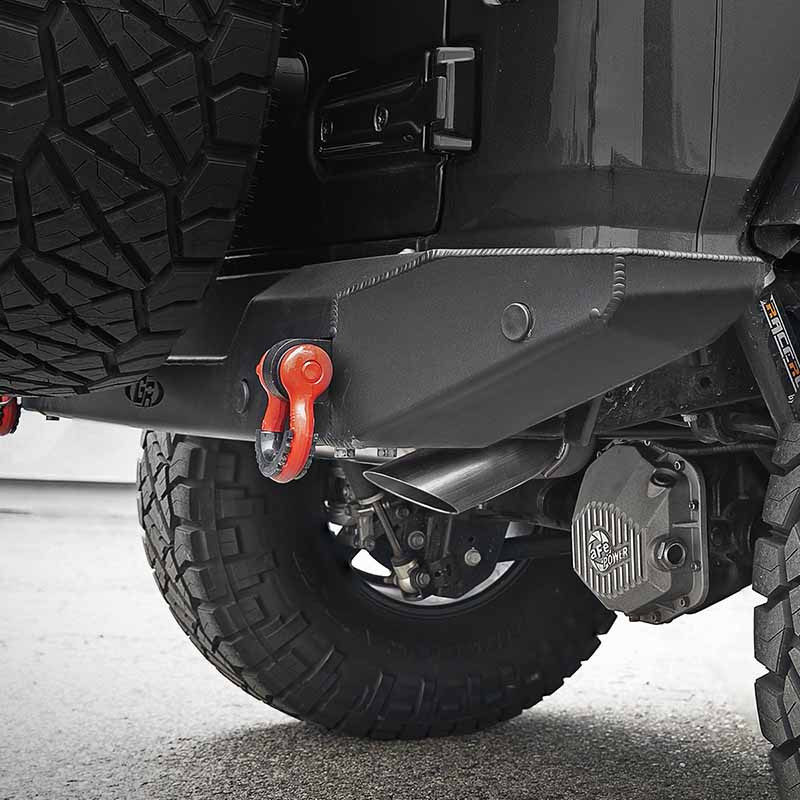 aFe Power | MACH Force-Xp 3 IN 409 Stainless Steel Axle-Back Hi-Tuck Exhaust System - Wrangler (JL) 2.0T / 3.6L 2018-2025