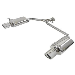 aFe Power | Takeda 1-3/4 IN to 2-1/4 IN 304 Stainless Steel Axle-Back Exhaust w/Polish Tips - Accord / Sport 2.4L / 3.5L 2013-20