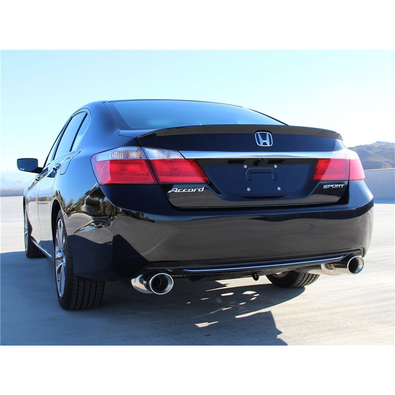 aFe Power | Takeda 1-3/4 IN to 2-1/4 IN 304 Stainless Steel Axle-Back Exhaust w/Polish Tips - Accord / Sport 2.4L / 3.5L 2013-20