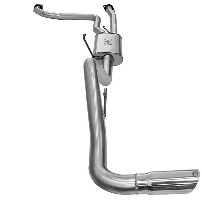 aFe Power | MACH Force-Xp 2-1/2 IN to 3 IN 409 Stainless Steel Cat-Back Exhaust System - Frontier 4.0L 2005-2019
