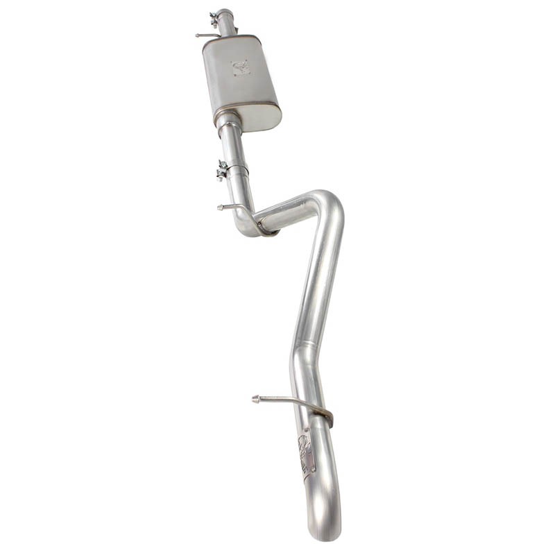 aFe Power | MACH Force-Xp 2-1/2in 409 Stainless Steel Cat-Back Exhaust System - Wrangler (JK) 3.6L 2012-2018