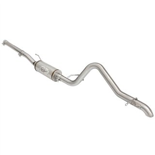 aFe Power | MACH Force-Xp 2-1/2 IN 409 Stainless Steel Cat-Back Exhaust w/14 IN muffler - Wrangler (JK) 3.6L / 3.8L 2007-2018