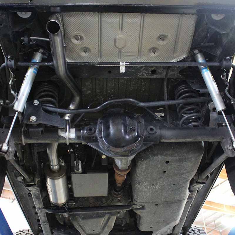 aFe Power | MACH Force-Xp 2-1/2 IN 409 Stainless Steel Cat-Back Exhaust w/14 IN muffler - Wrangler (JK) 3.6L / 3.8L 2007-2018