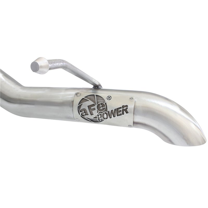 aFe Power | MACH Force-Xp 2-1/2 IN 409 Stainless Steel Cat-Back Hi-Tuck Exhaust System - Wrangler (JK) 3.6L / 3.8L 2007-2018