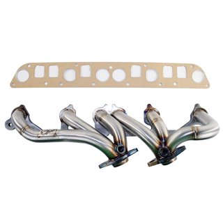 aFe Power | Twisted Steel 409 Stainless Steel Shorty Header - Wrangler 4.0L 2000-2006