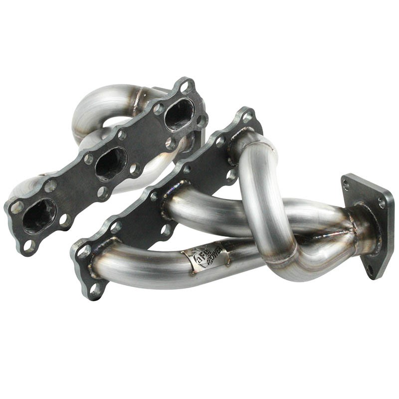 aFe Power | Twisted Steel 409 Stainless Steel Shorty Header - Frontier / Pathfinder / Xterra 4.0L 2005-2019
