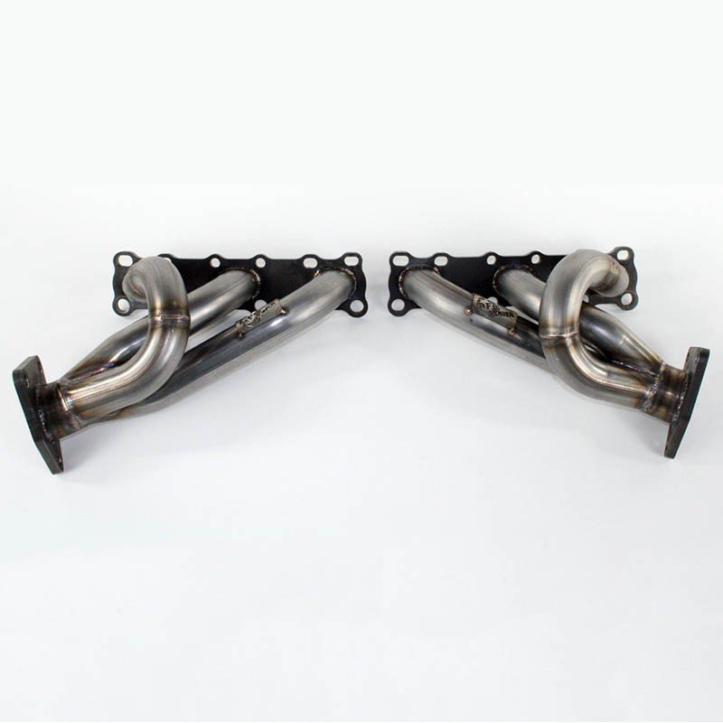 aFe Power | Twisted Steel 409 Stainless Steel Shorty Header - Frontier / Pathfinder / Xterra 4.0L 2005-2019