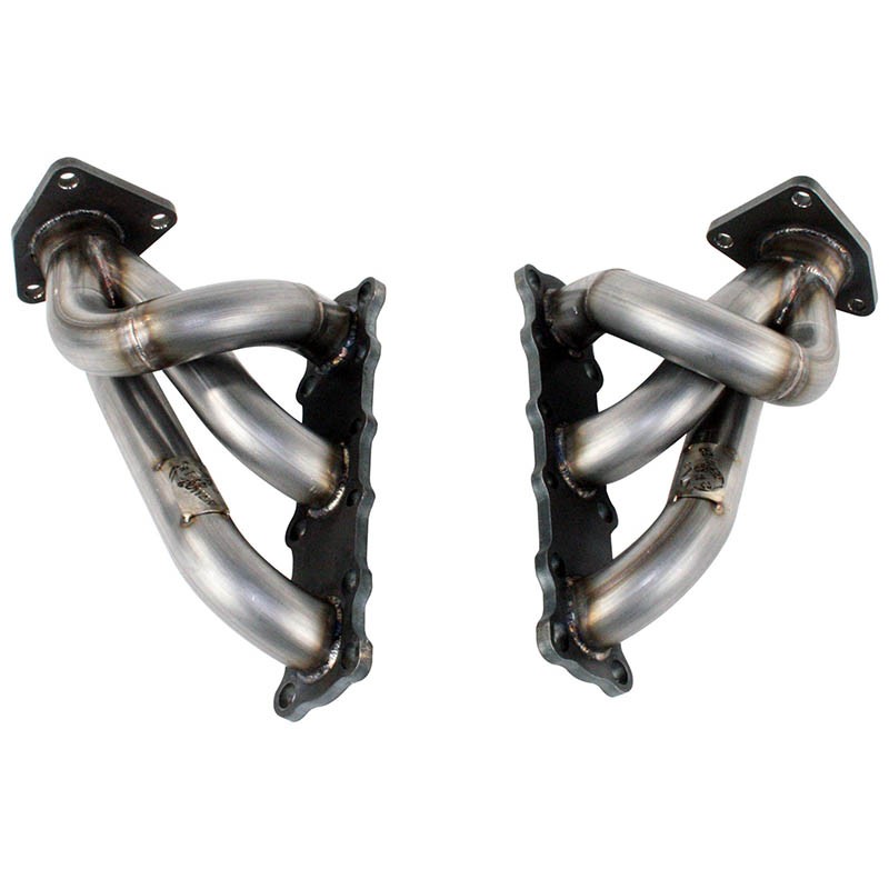 aFe Power | Twisted Steel 409 Stainless Steel Shorty Header - Frontier / Pathfinder / Xterra 4.0L 2005-2019
