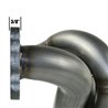 aFe Power | Twisted Steel 409 Stainless Steel Shorty Header - Frontier / Pathfinder / Xterra 4.0L 2005-2019