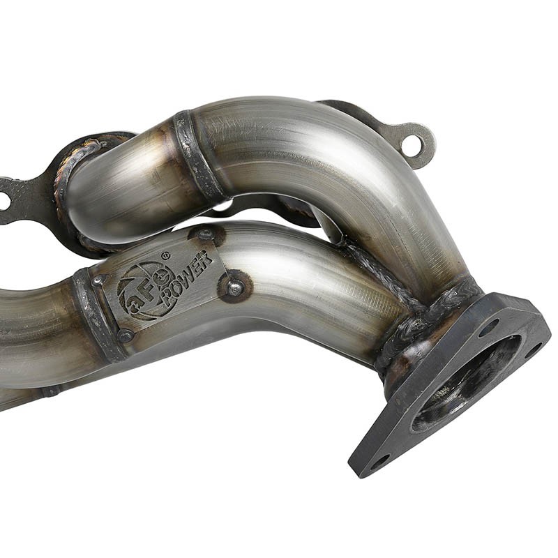 aFe Power | Twisted Steel 1-3/4 IN 304 Stainless Steel Shorty Headers - Cadillac / Chevrolet / GMC 6.2L / 5.3L 2019-2025