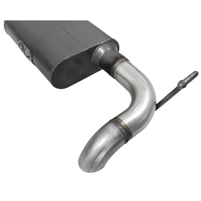 aFe Power | Scorpion 2-1/2 IN Aluminized Steel Cat-Back Hi-Tuck Exhaust System - Wrangler (JK) 3.6L / 3.8L 2007-2018