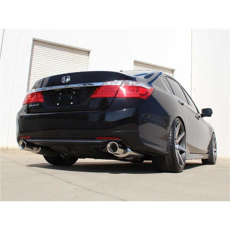 aFe Power | Takeda 2-1/2 IN to 1-3/4 IN 304 Stainless Steel Cat-Back Exhaust w/Polish Tips - Accord 2.4L 2013-2017