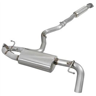 aFe Power | Takeda 2-1/2 IN 304 Stainless Steel Cat-Back Exhaust System - Crosstrek 2.0L / 2.5L 2018-2023