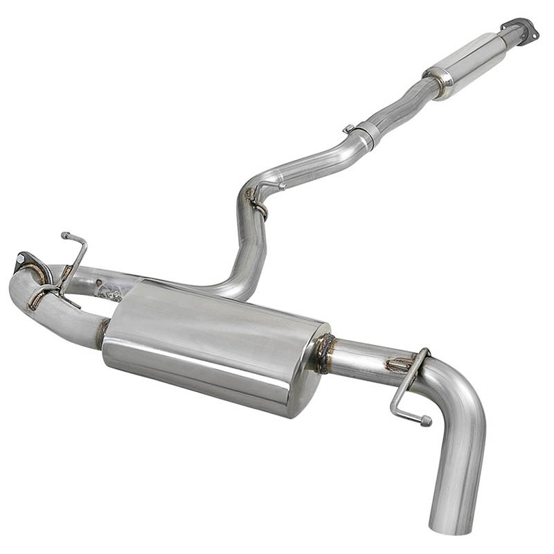 aFe Power | Takeda 2-1/2 IN 304 Stainless Steel Cat-Back Exhaust System - Crosstrek 2.0L / 2.5L 2018-2023