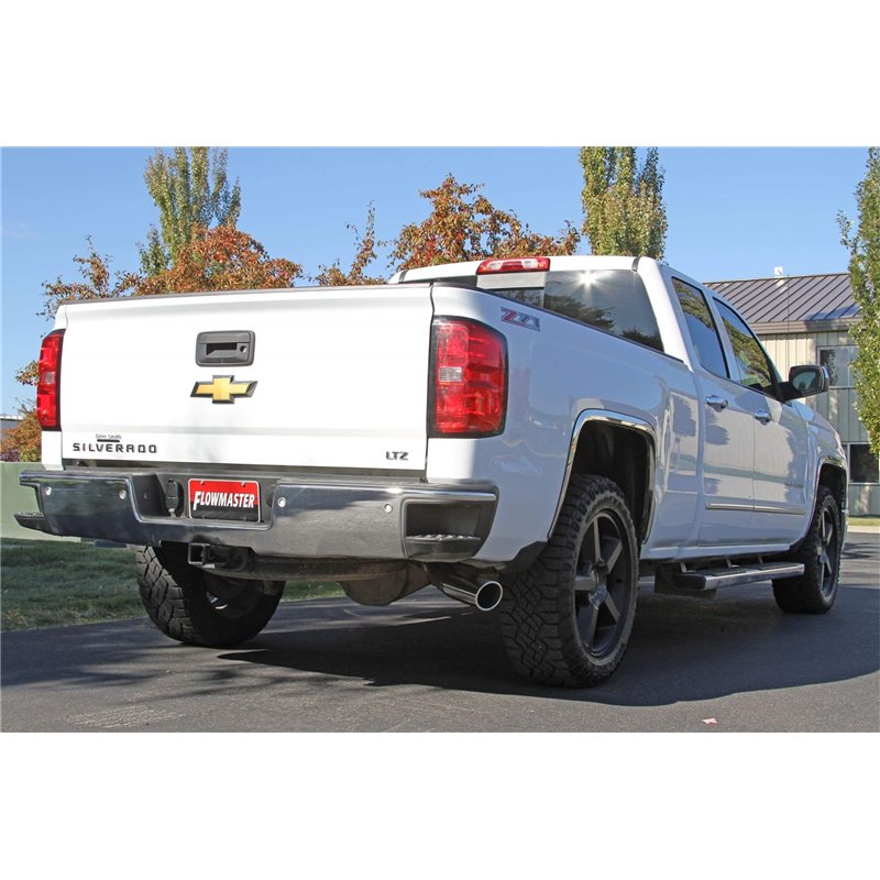 Flowmaster | Force II Cat-Back Exhausts - Silverado / Sierra 1500 6.2L / 5.3L 2011-2018